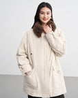 EP YAYING Wool Light Warm Parka