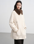 EP YAYING Wool Light Warm Parka
