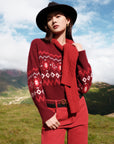 EP YAYING Yak Wool Knit Sweater