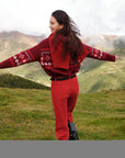 EP YAYING Yak Wool Knit Sweater