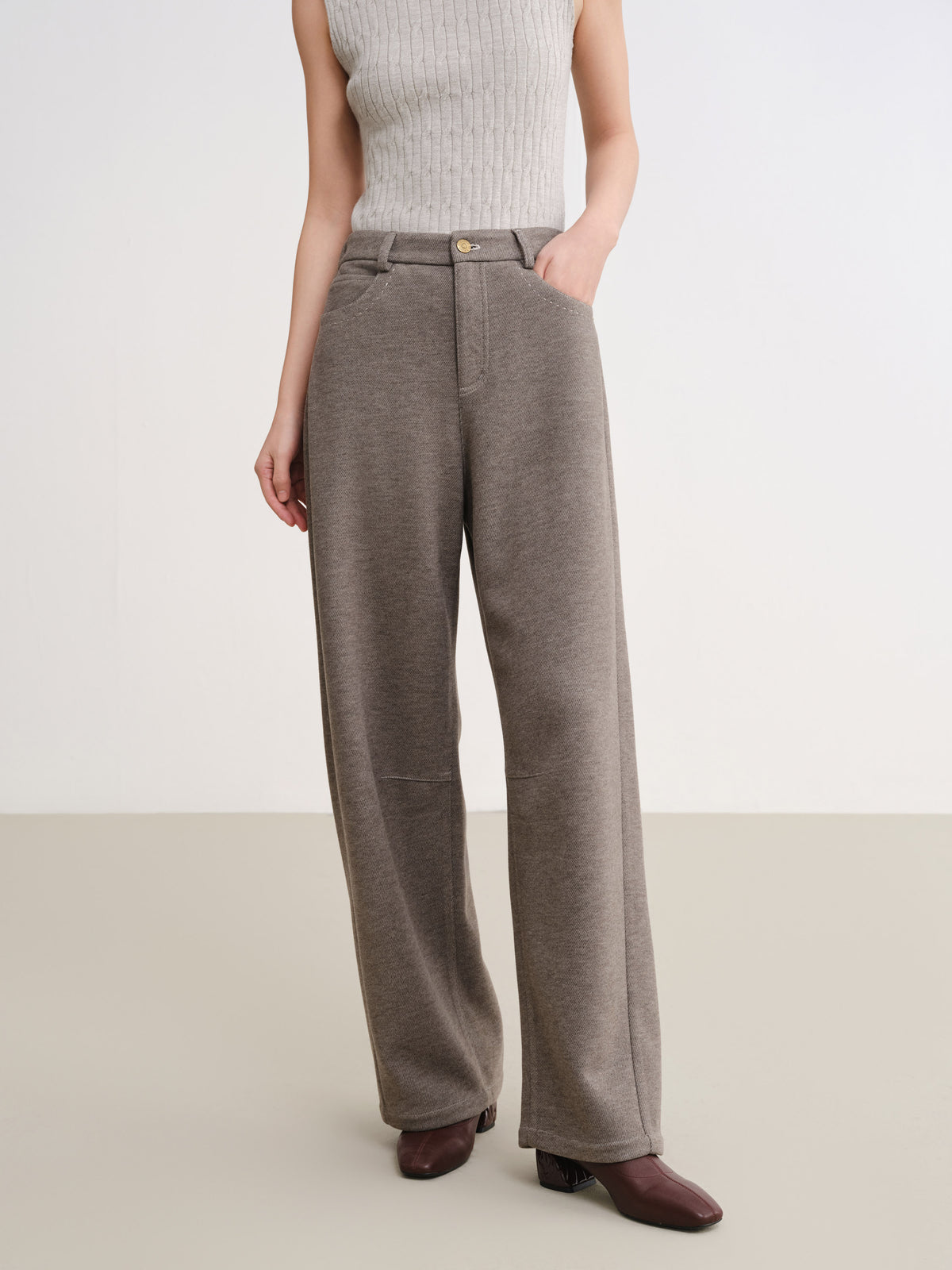 EP YAYING Wool Jeans