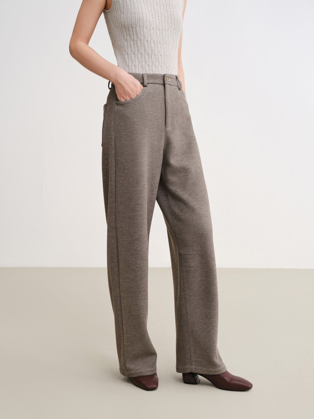 EP YAYING Wool Jeans