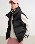 EP YAYING High-Neck Down Vest