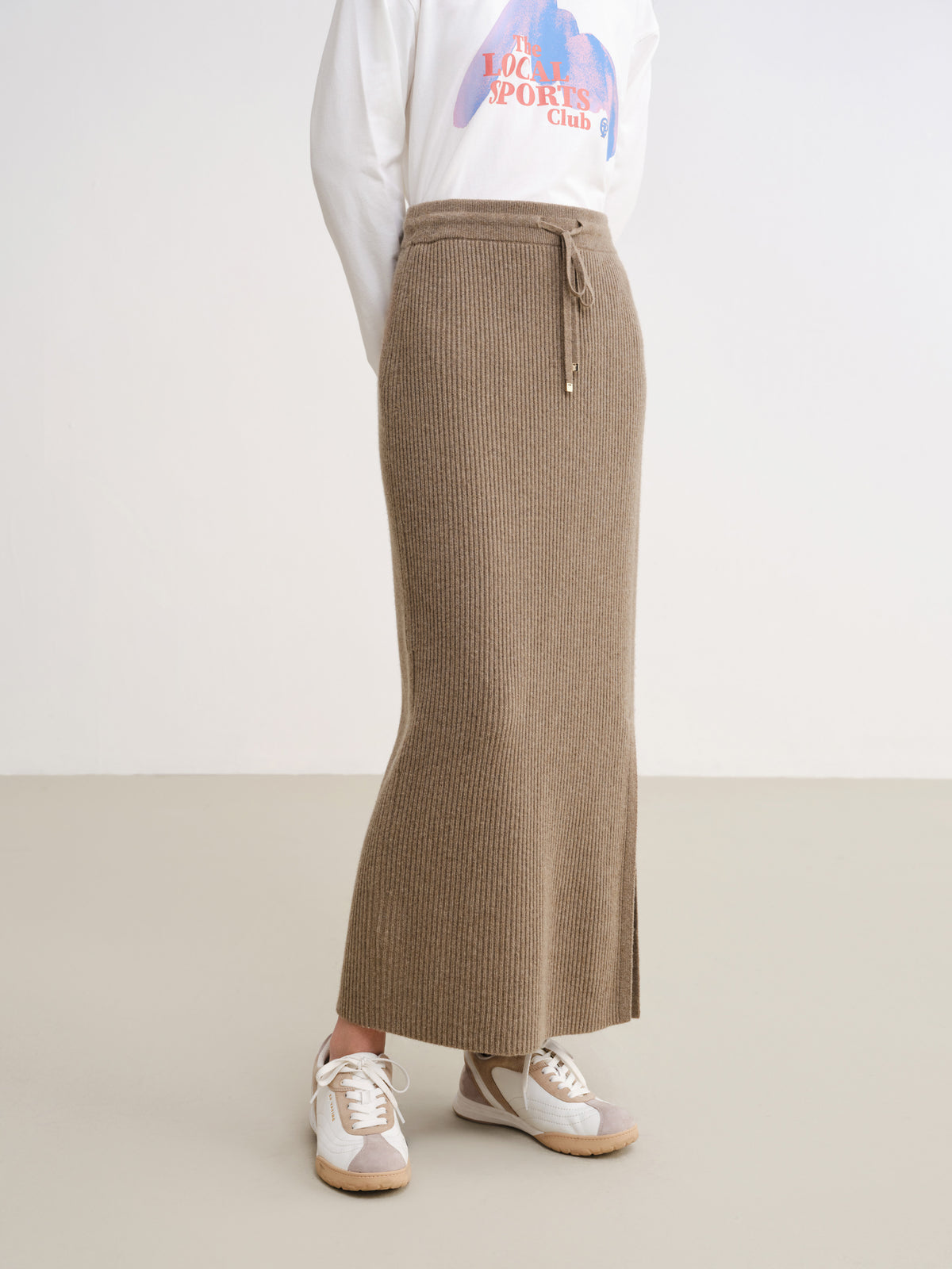 EP YAYING Ribbed 100% Cashmere