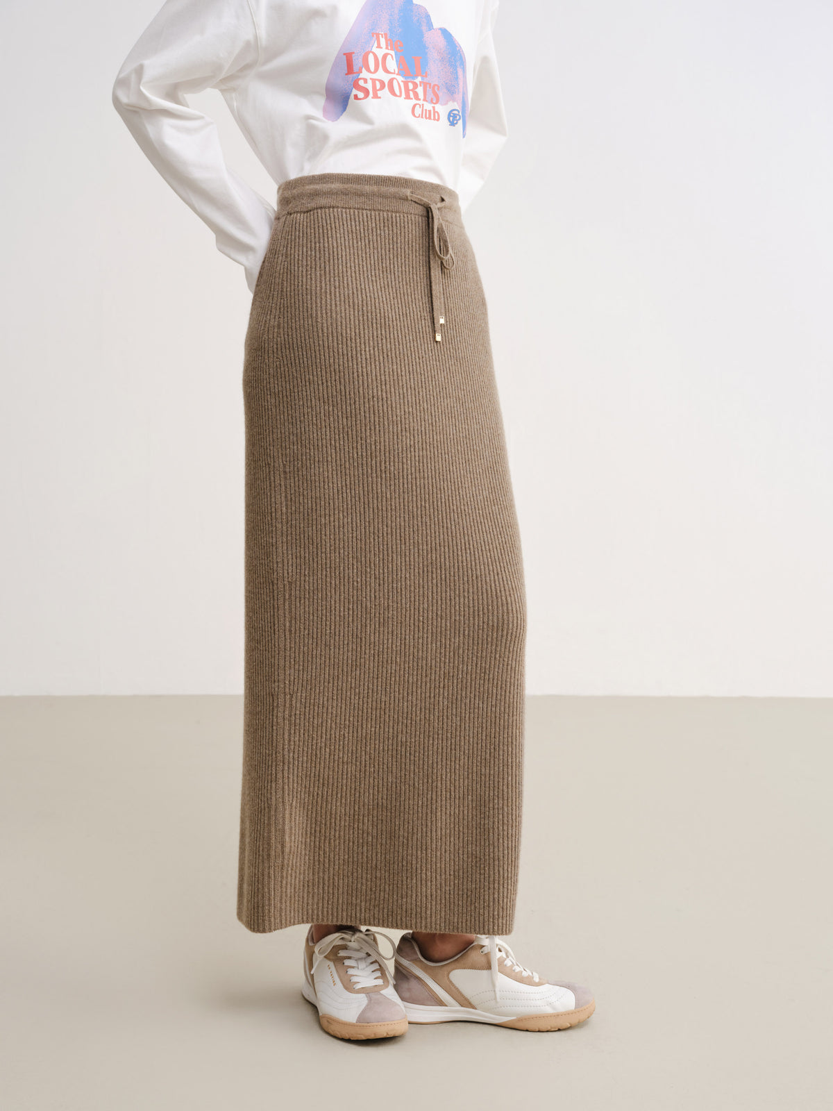 EP YAYING Ribbed 100% Cashmere