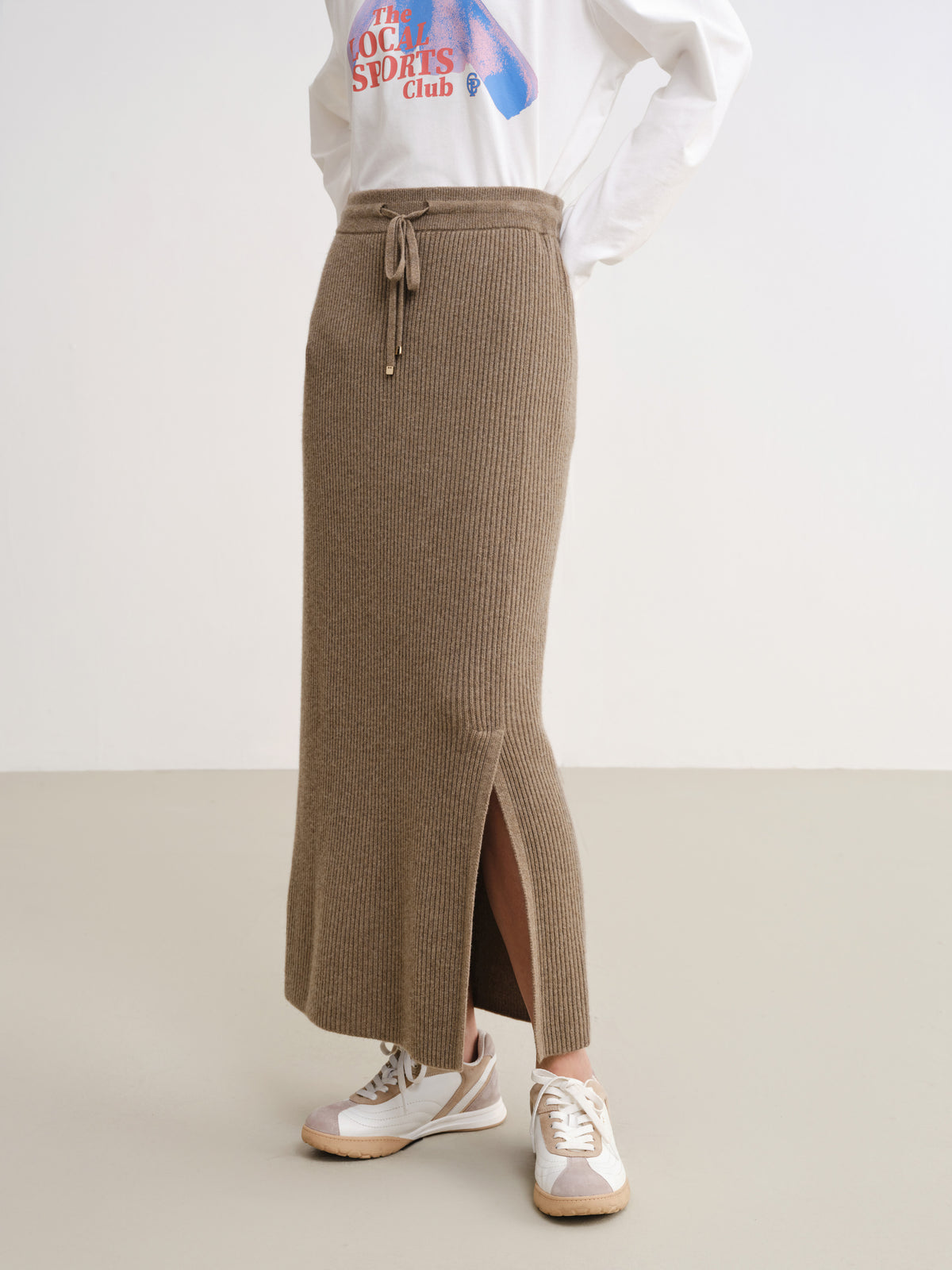 EP YAYING Ribbed 100% Cashmere