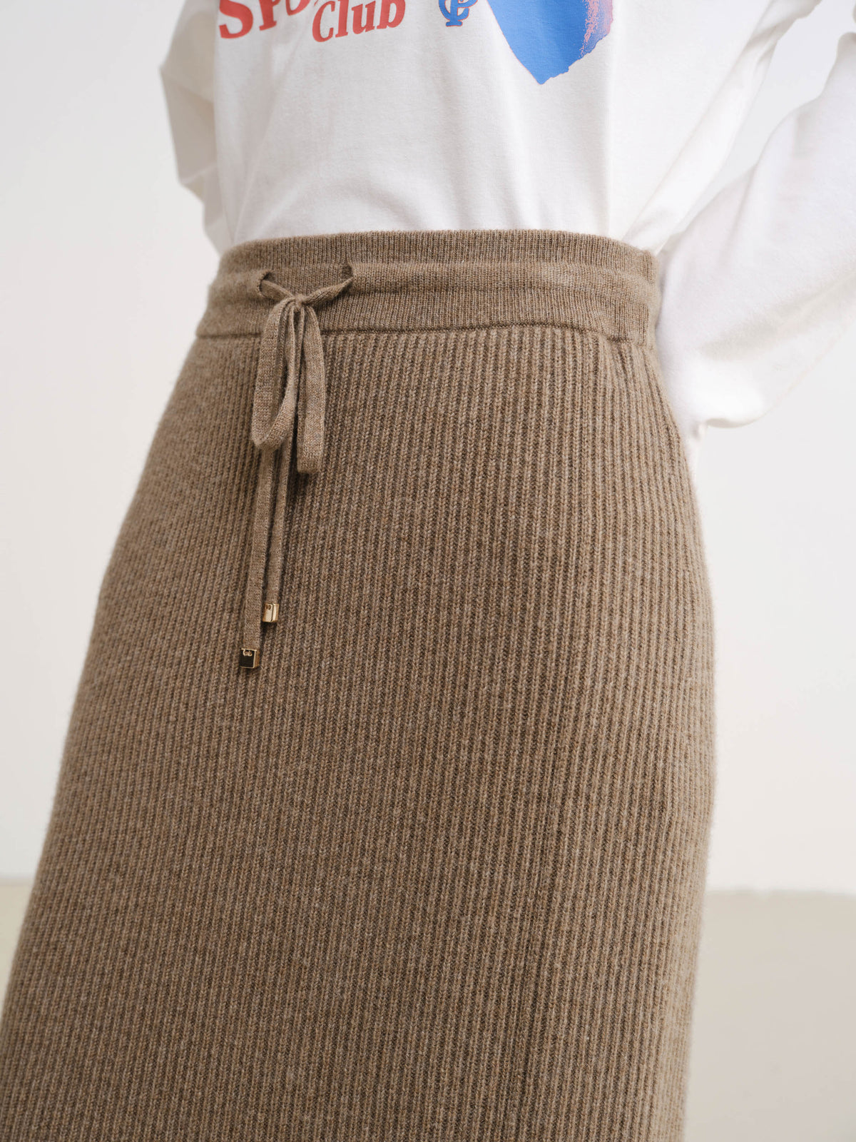 EP YAYING Ribbed 100% Cashmere