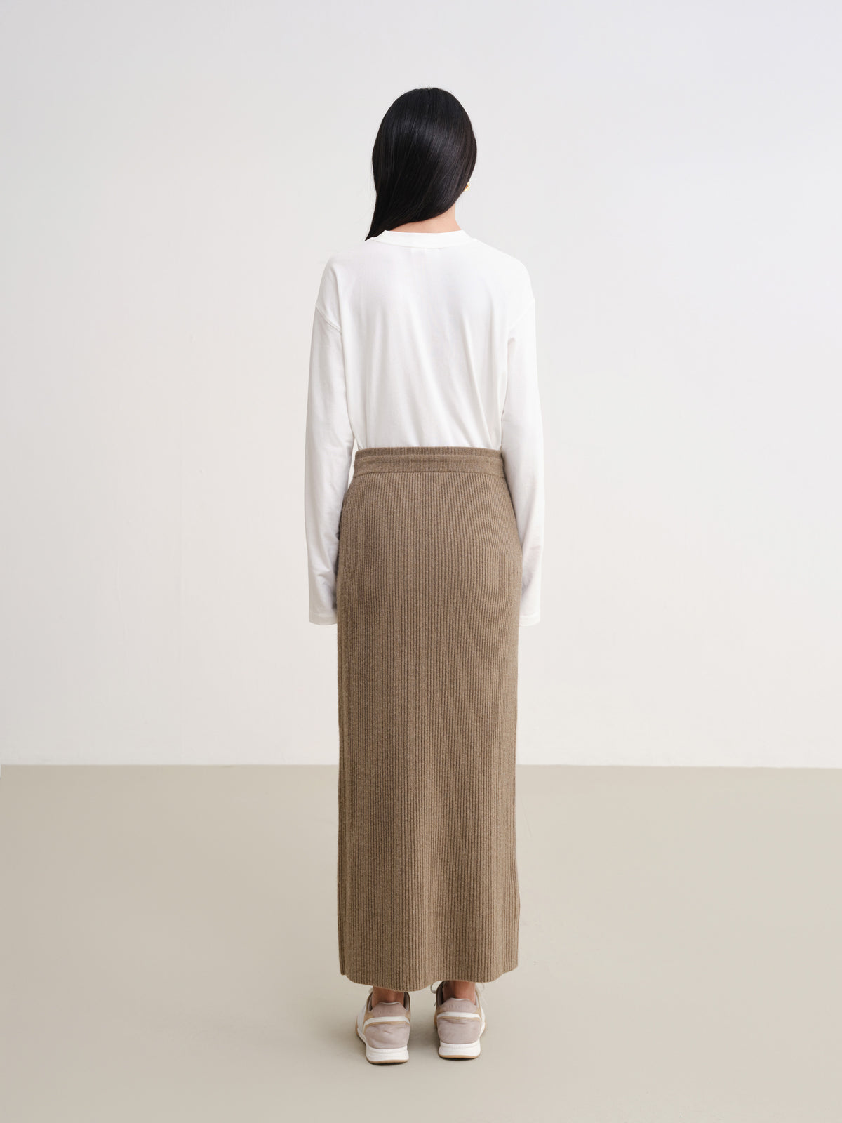 EP YAYING Ribbed 100% Cashmere