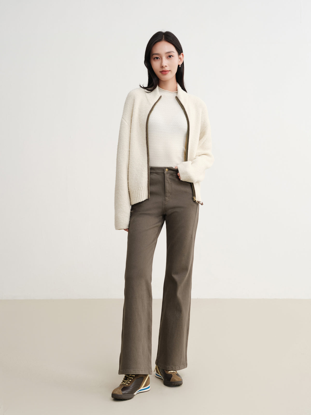 EP YAYING High-Waist Pants