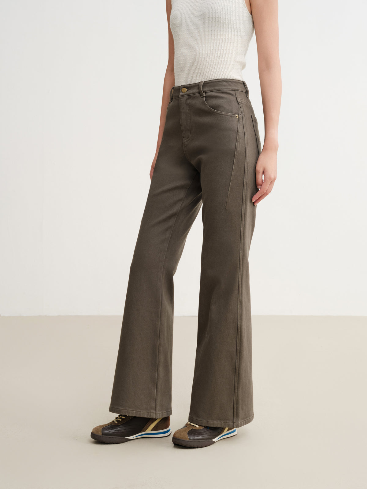 EP YAYING High-Waist Pants