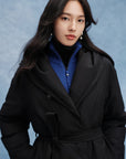 EP YAYING Hooded Belted Down Coat EGKIAY211AH