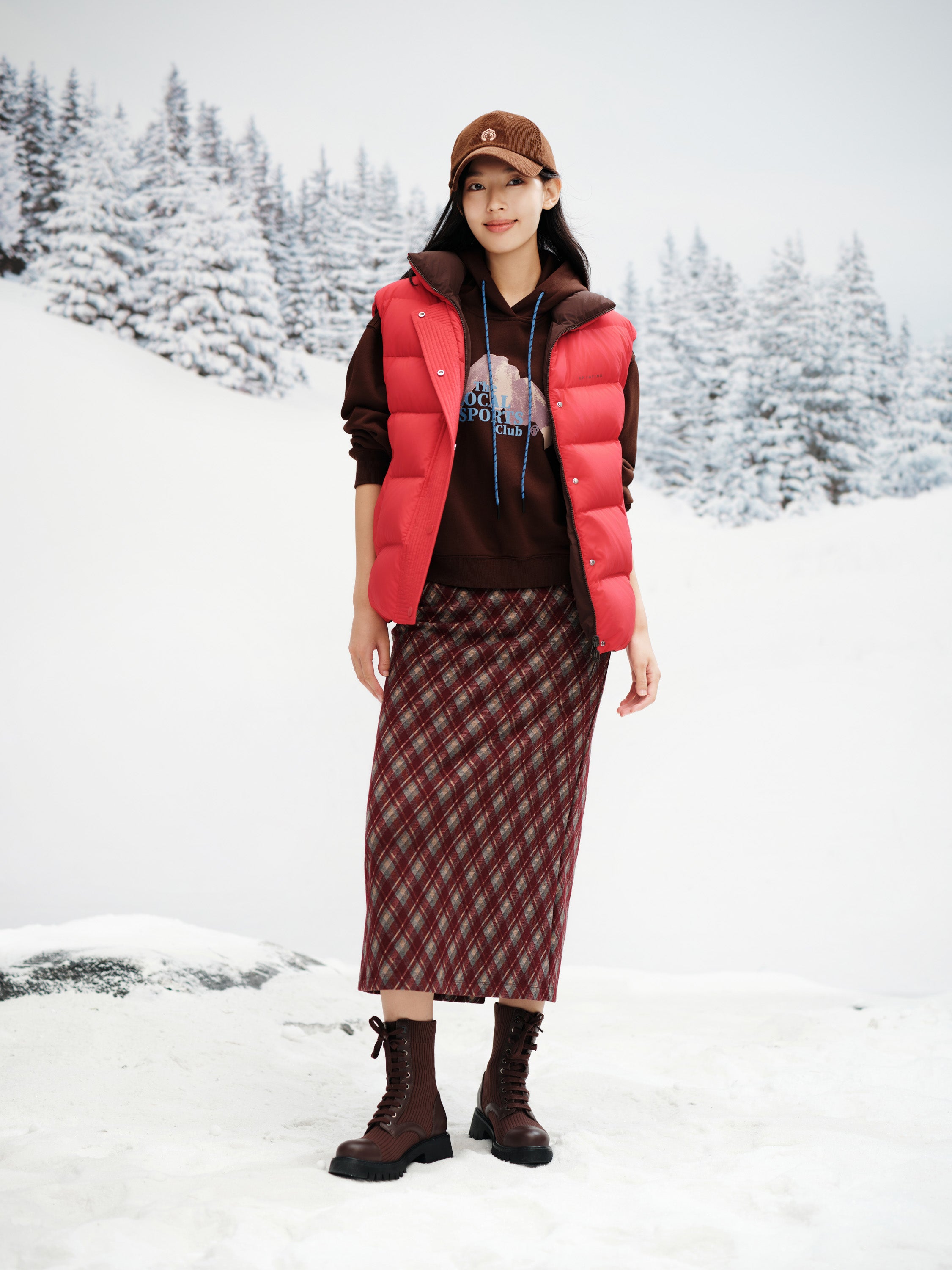 EP YAYING Reversible Down Vest