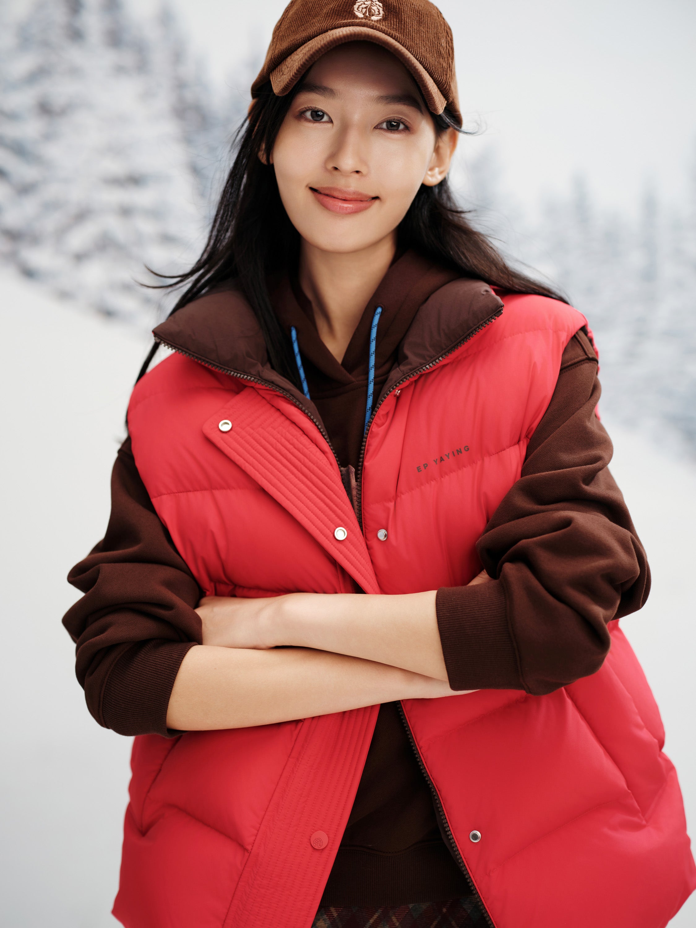 EP YAYING Reversible Down Vest