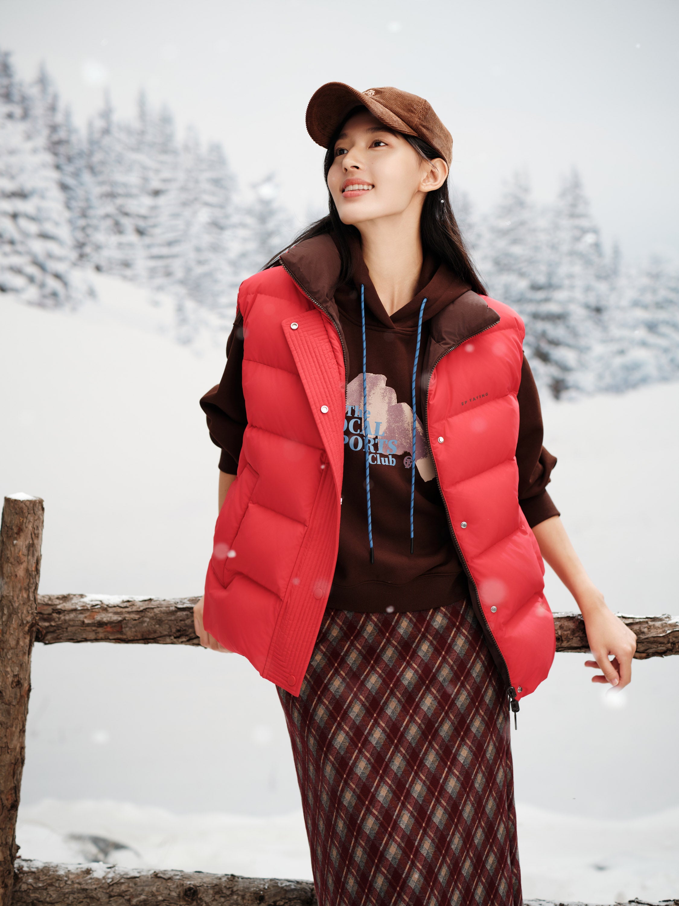 EP YAYING Reversible Down Vest