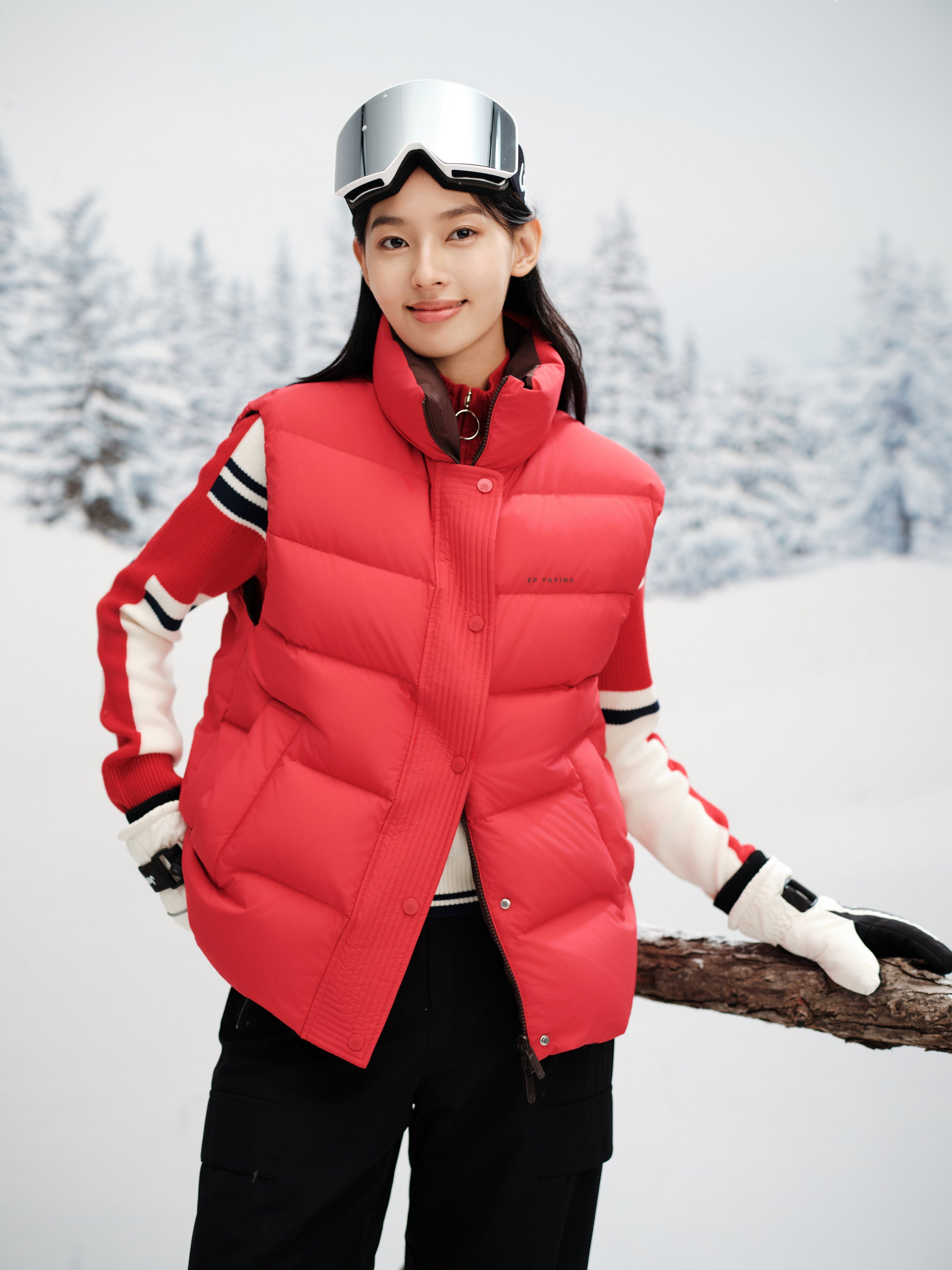 EP YAYING Reversible Down Vest