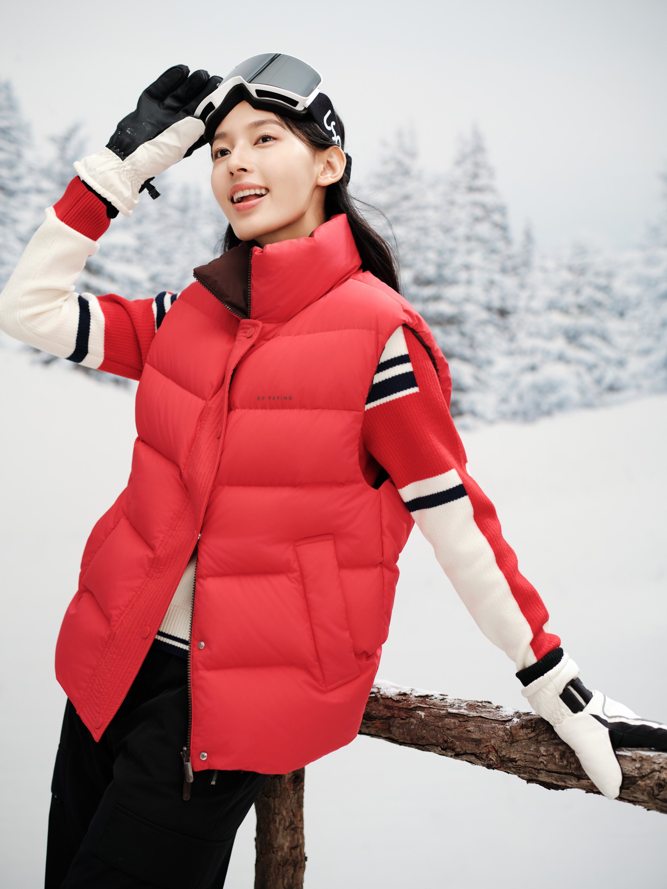 EP YAYING Reversible Down Vest