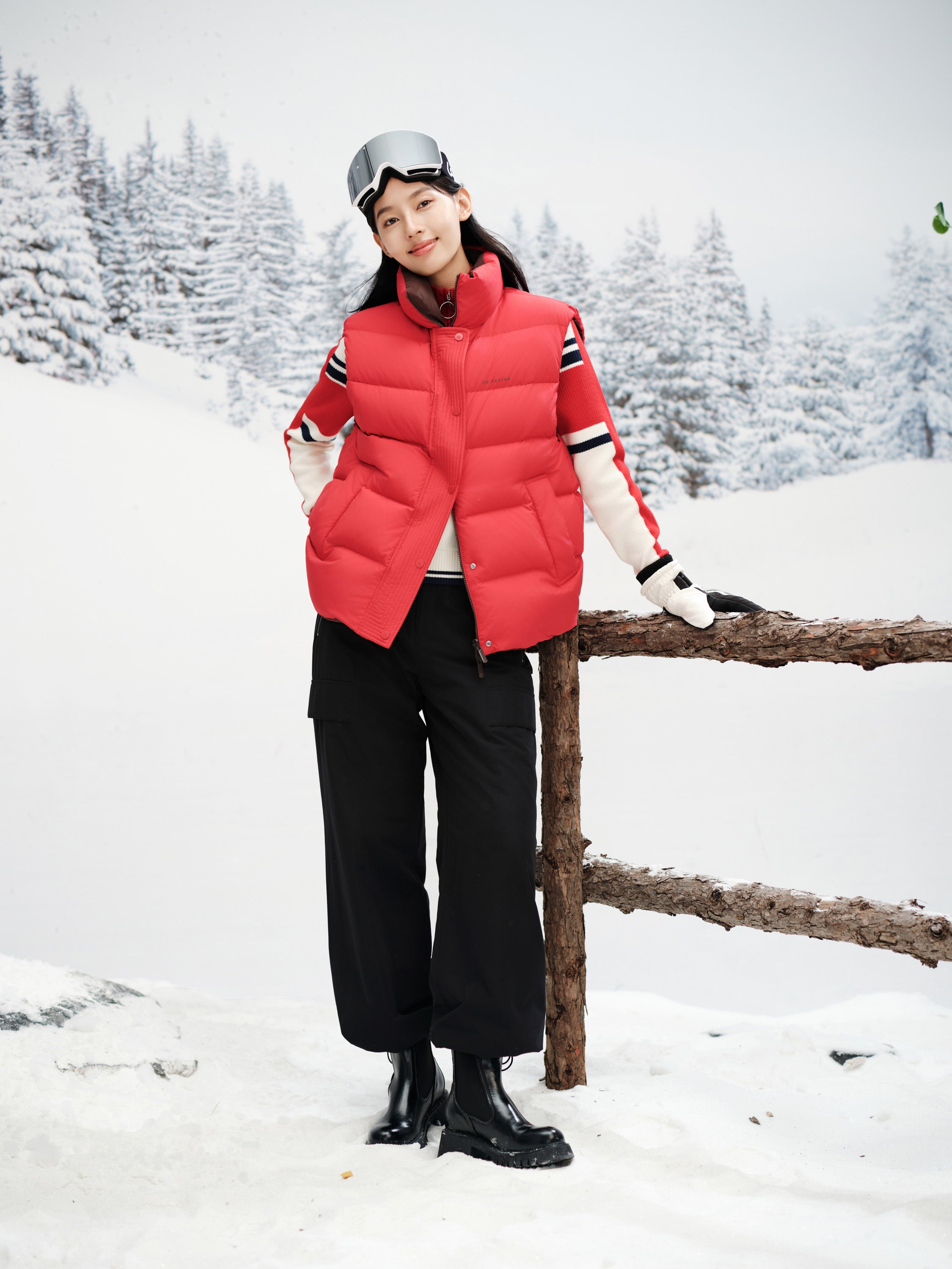 EP YAYING Reversible Down Vest