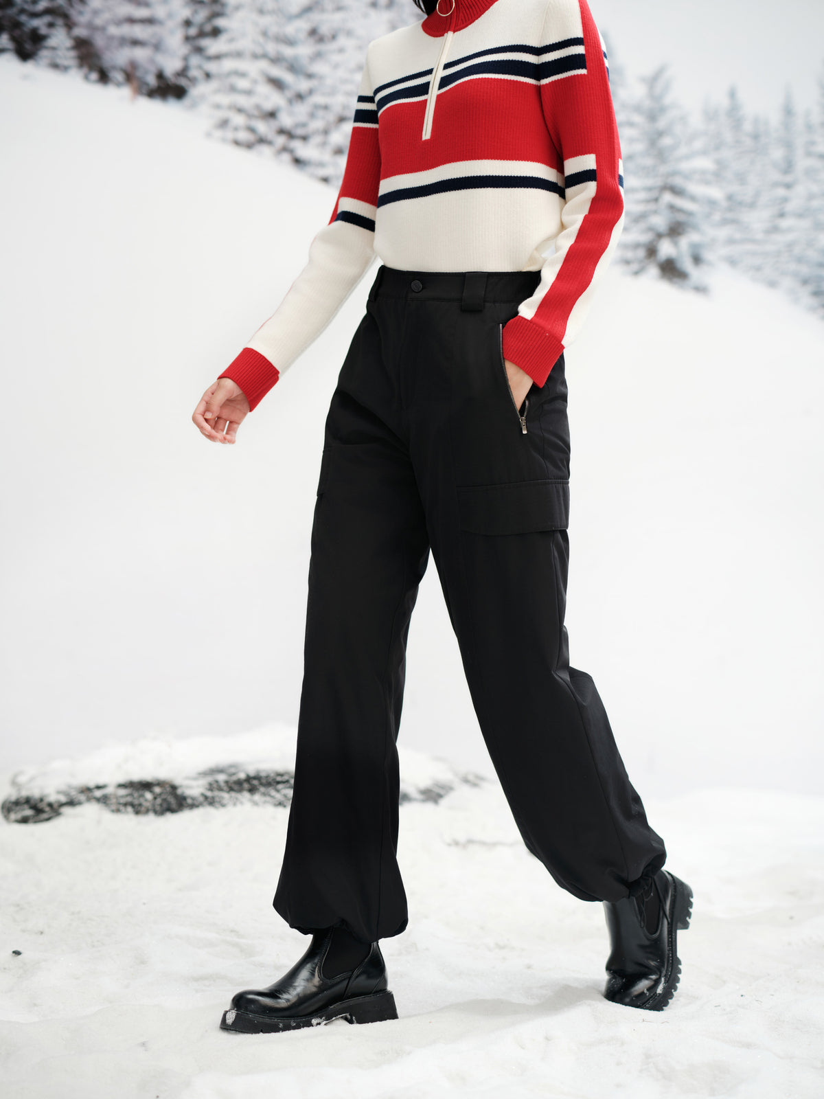EP YAYING Lightweight Warm 90-Fill Down Down Pants