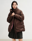 EP YAYING White Goose Down Puffer Jacket EGKIAY906AK