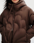 EP YAYING Lightweight Puffy Down Jacket
