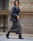 EP YAYING British Style Bouclé Wool Yak Wool Woolen Coat