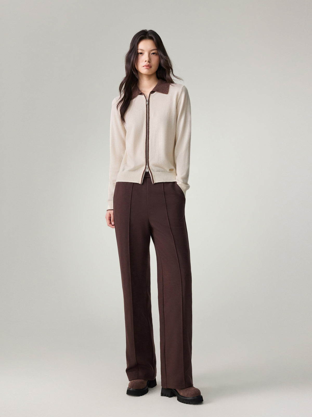 EP YAYING Lightweight Warm Puffer Goose Down Down Pants