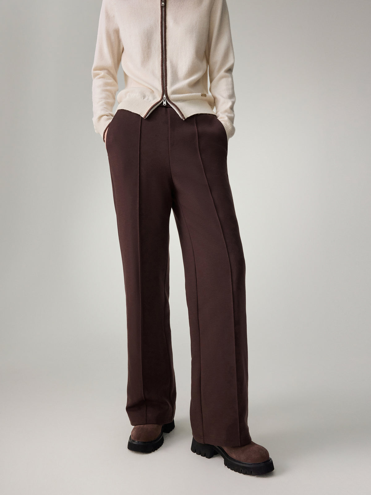 EP YAYING Lightweight Warm Puffer Goose Down Down Pants