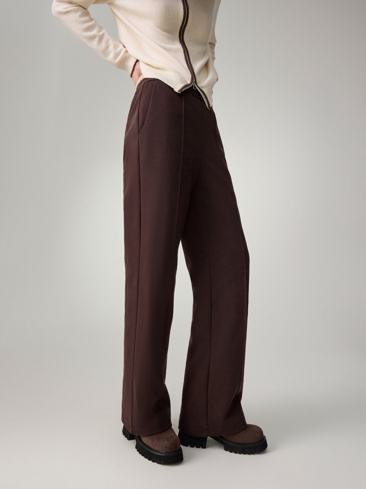 EP YAYING Lightweight Warm Puffer Goose Down Down Pants