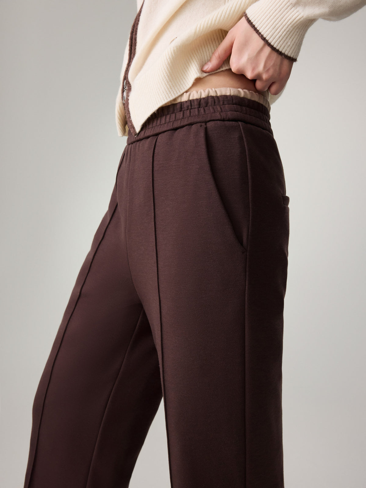EP YAYING Lightweight Warm Puffer Goose Down Down Pants