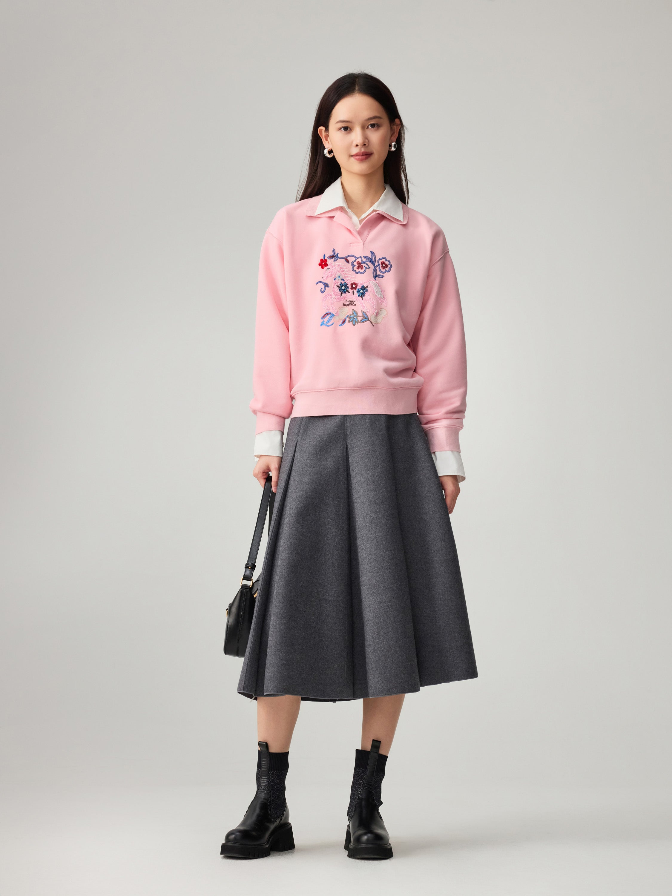 EP YAYING Polo Sweatshirt