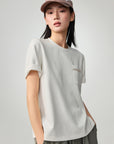 EP YAYING Knitted Short Sleeve T-shirt