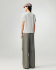 EP YAYING Knitted Short Sleeve T-shirt