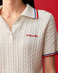 EP YAYING Merino Wool Polo Shirt