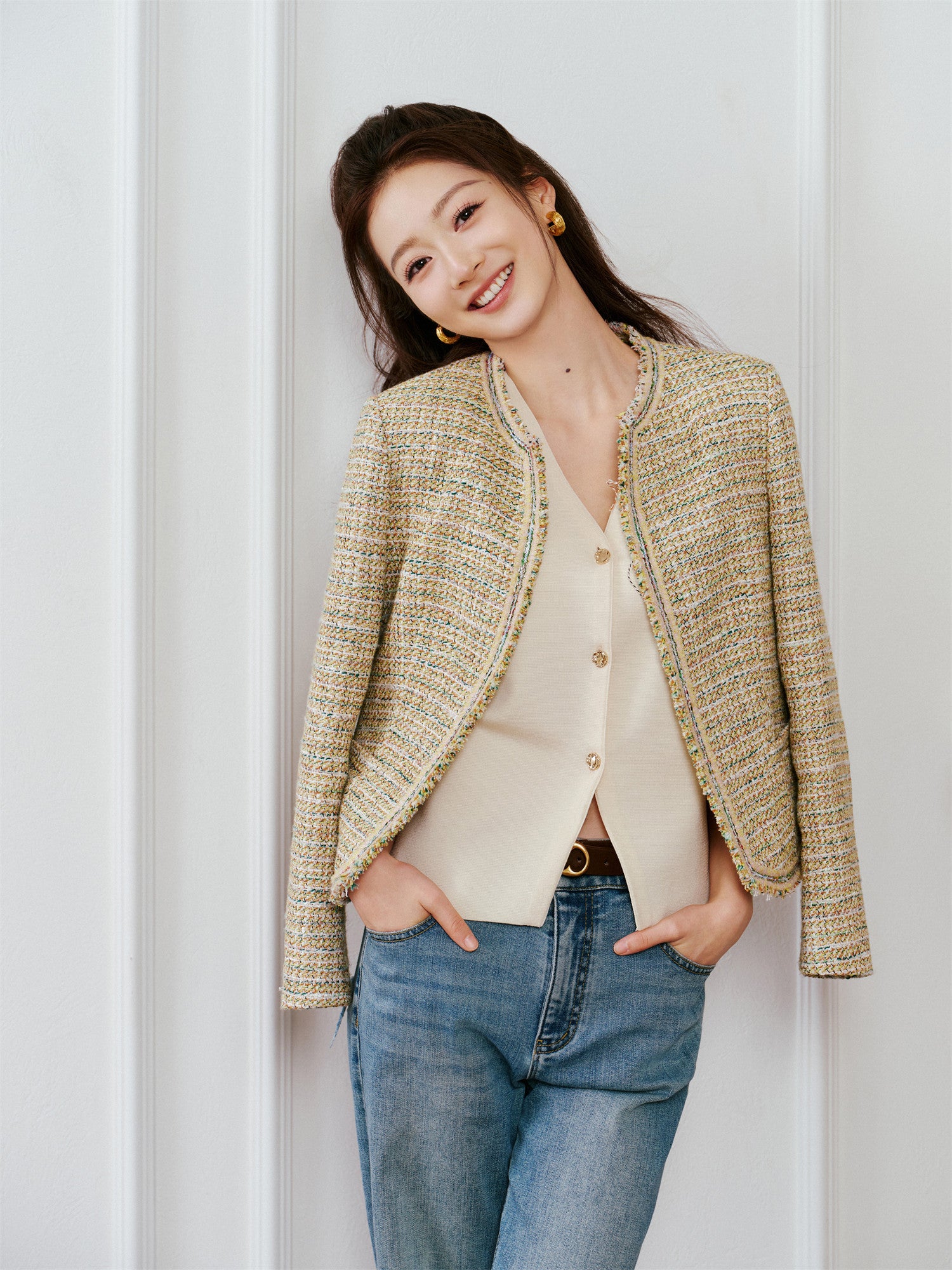 EP YAYING Acetate Knit Vest EGKET9013AW
