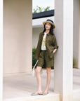 EP YAYING 100% Linen Shirt
