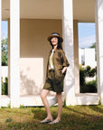 EP YAYING 100% Linen Shirt