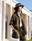 EP YAYING 100% Linen Shirt