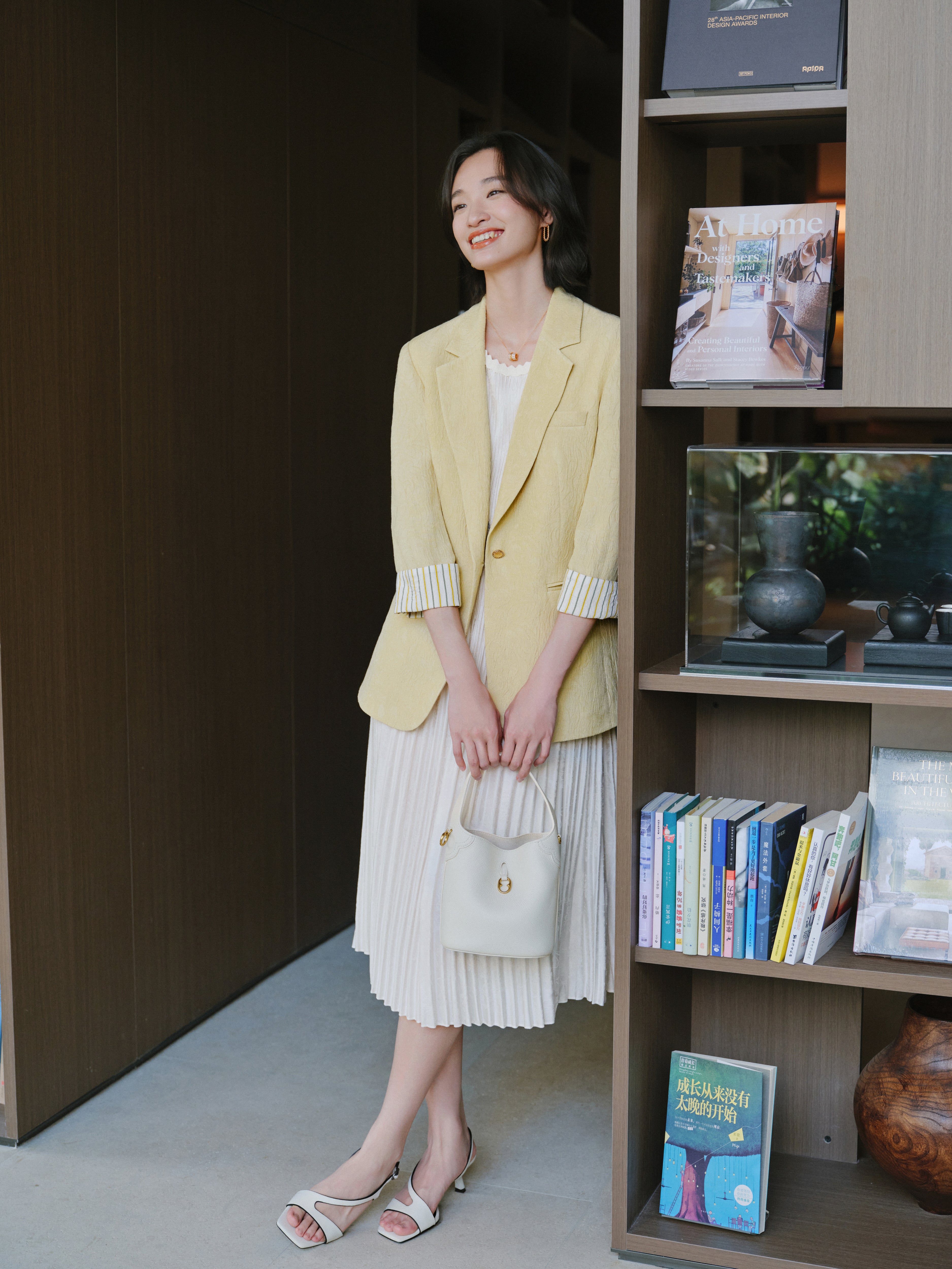 EP YAYING Linen Blazer
