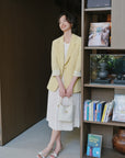EP YAYING Linen Blazer