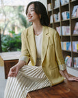 EP YAYING Linen Blazer