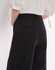 EP YAYING Relaxed Airy Crinkle Ankle Pants