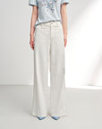 EP YAYING Cotton Blend High-Waist Jeans