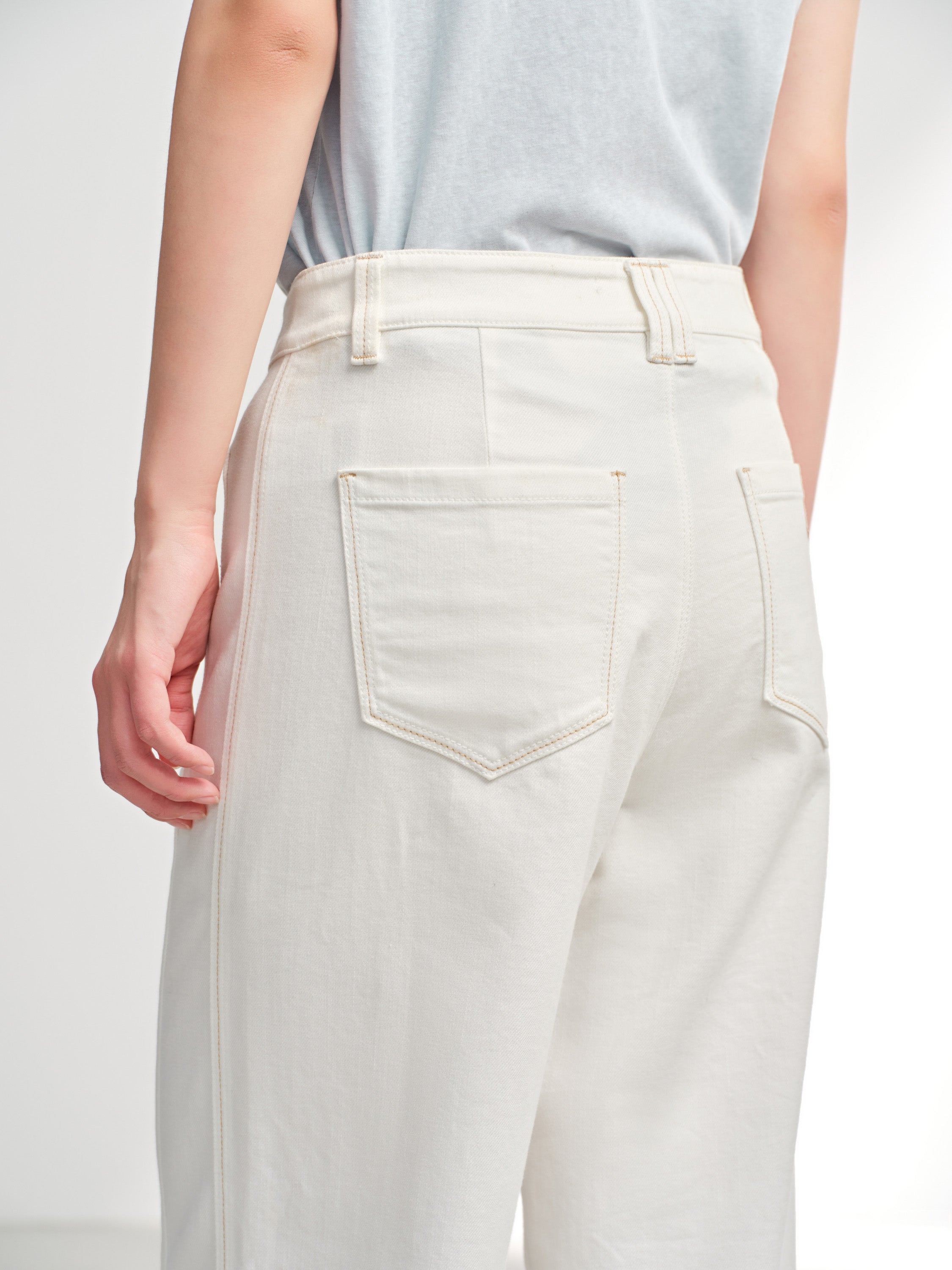 EP YAYING Cotton Blend High-Waist Jeans