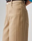 EP YAYING High-Waist Relaxed Straight-Leg Jeans