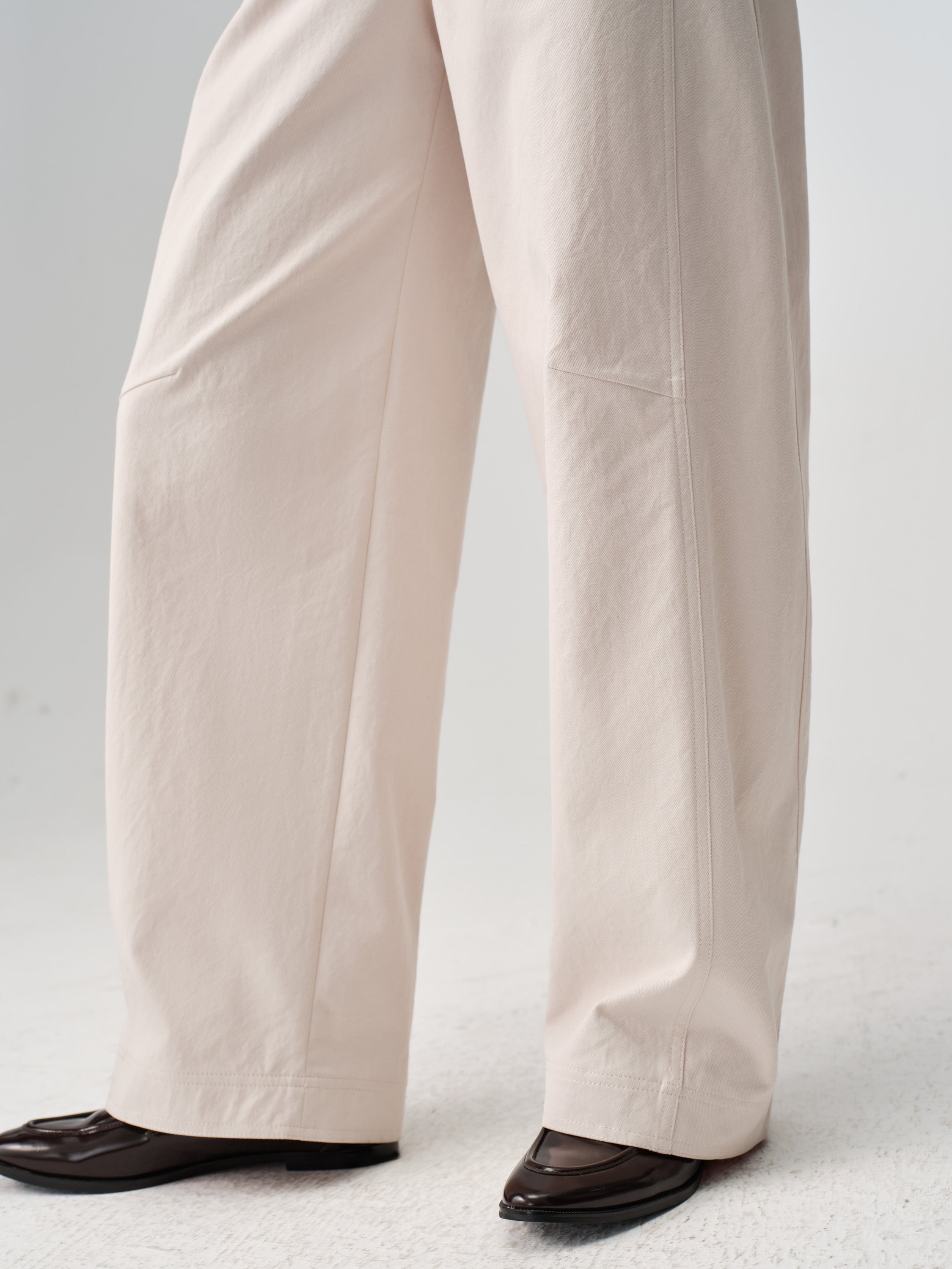 EP YAYING Scimitar-Cut Trousers
