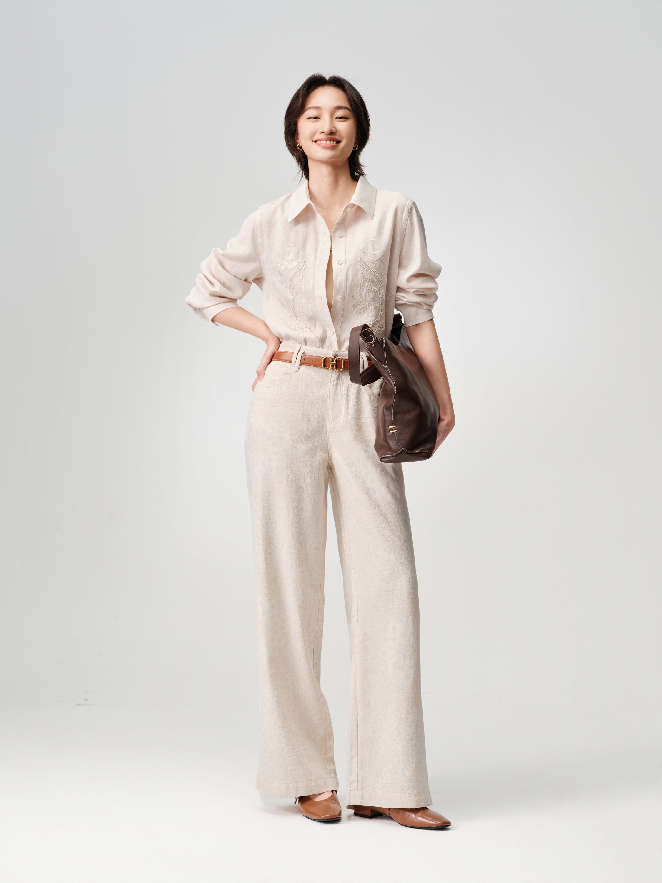 EP YAYING Slim-Fit Lyocell Denim Jeans