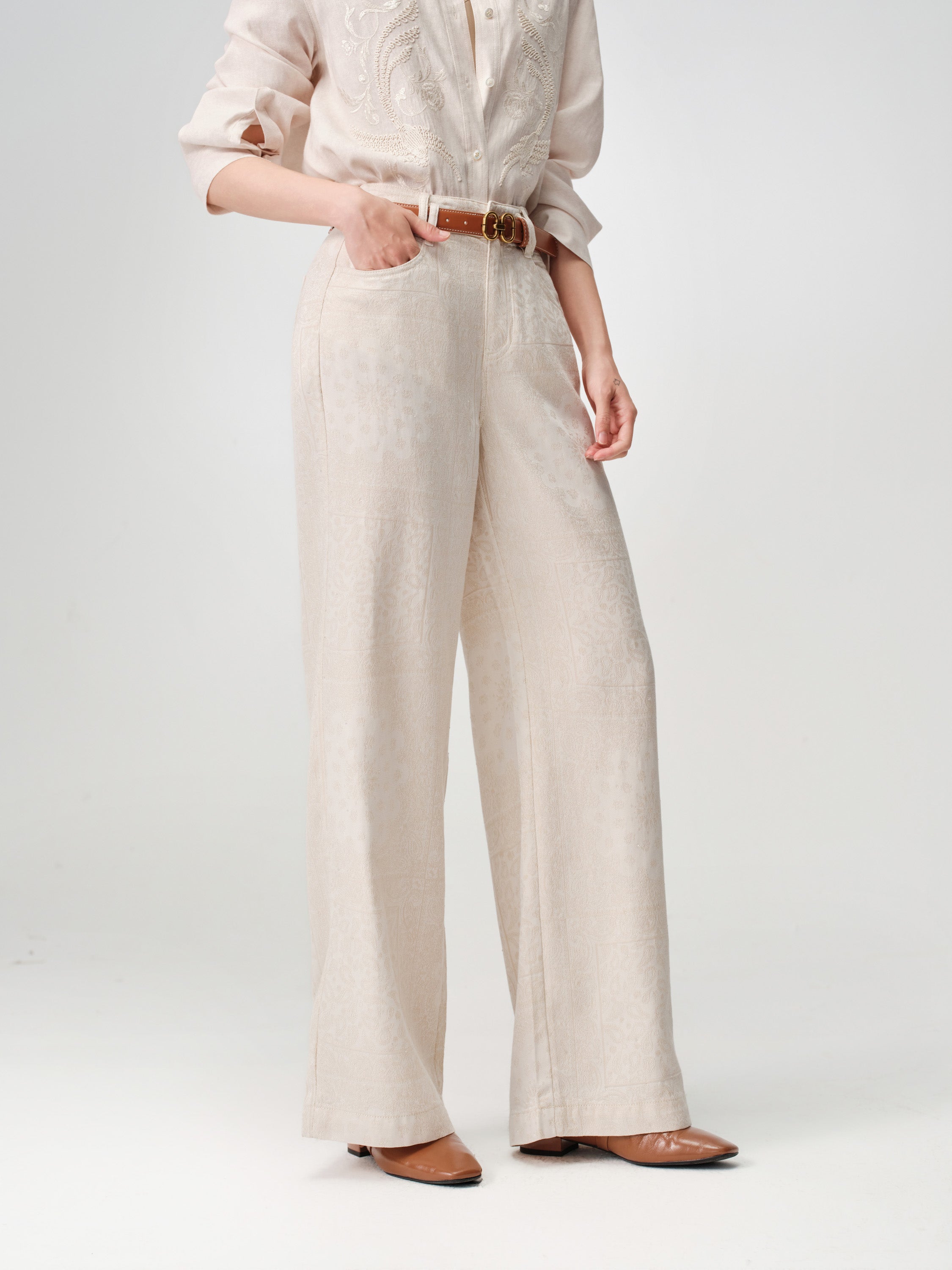 EP YAYING Slim-Fit Lyocell Denim Jeans