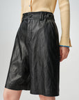 EP YAYING Leather Shorts