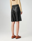 EP YAYING Leather Shorts