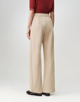 EP YAYING Cotton-Stretch Relaxed Straight-Leg Pants